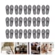 thumbnail image 1 of BESTYASH 15Pares Zapatillas Desechables Para Viaje Y Hotel Resistentes Y Fácil Almacenaje Gris, 1 of 7