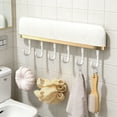 thumbnail image 4 of BotaniNest Strong Wall Hooks Heavy Duty Stainless Steel Bathroom Kitchen Organizer Removable Damage Hanging Storage Solution, 4 of 7