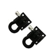 thumbnail image 1 of Paquete de 2 ganchos de remolque de rescate de coche RC Modelo de hebillas de vehículo Control remoto Suministros de automóvil Reemplazo para Axial SCX10 4WD / CC01 Negro Jumpingount FN000805-01, 1 of 7