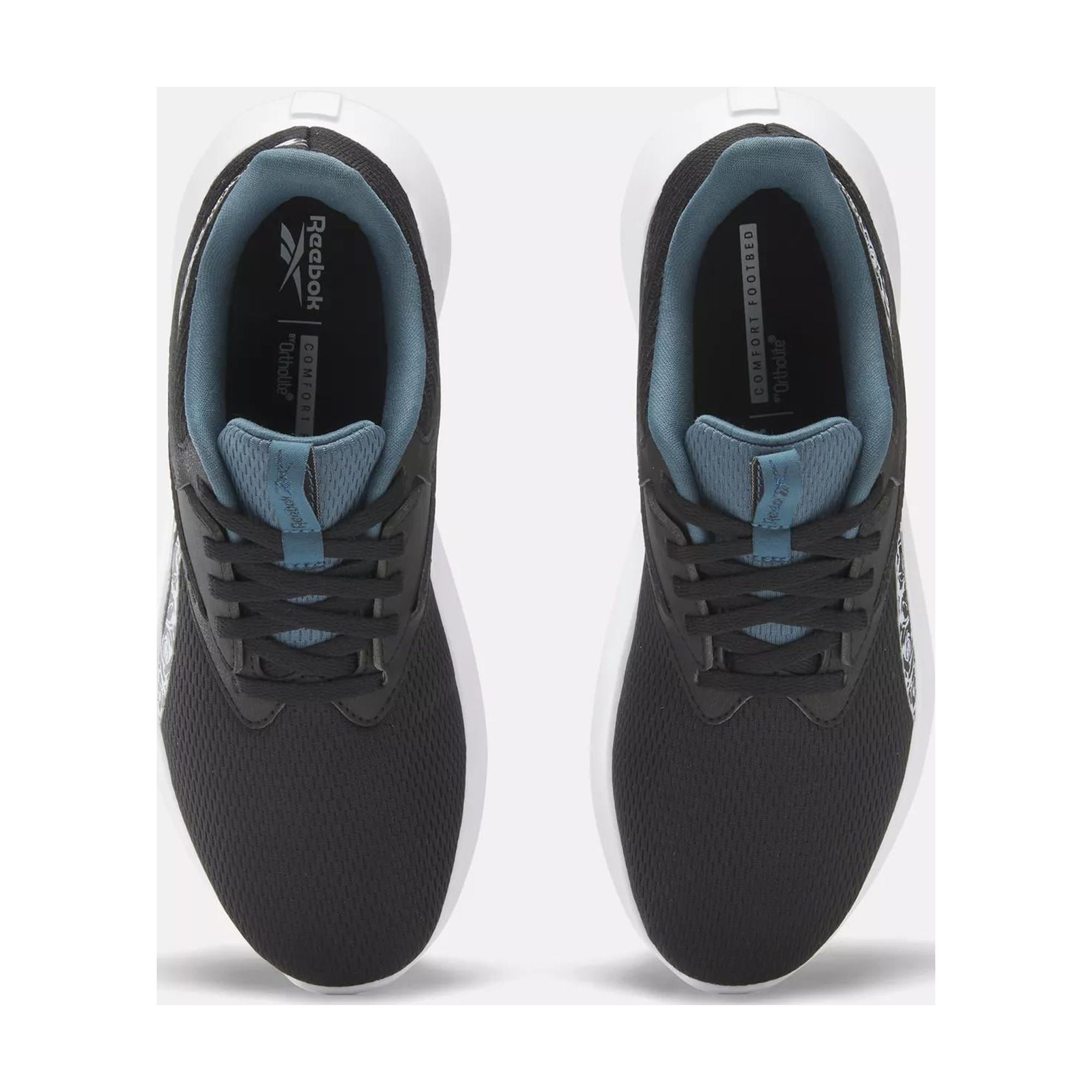 reebok ortholite shoes black