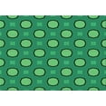 thumbnail image 1 of Ahgly Company Machine Washable Indoor Rectangle Transitional Neon Green Area Rugs, 3' x 5', 1 of 7