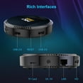 thumbnail image 2 of HK1RBOX H618 Android 12.0 Boîtier TV, 8 Cœurs, 4 Go RAM 128 Go ROM, Wi-Fi Double Bande, BT4.0, Lecteur Multimédia 4K HD, Android 9.0, HDR10, 2 of 9