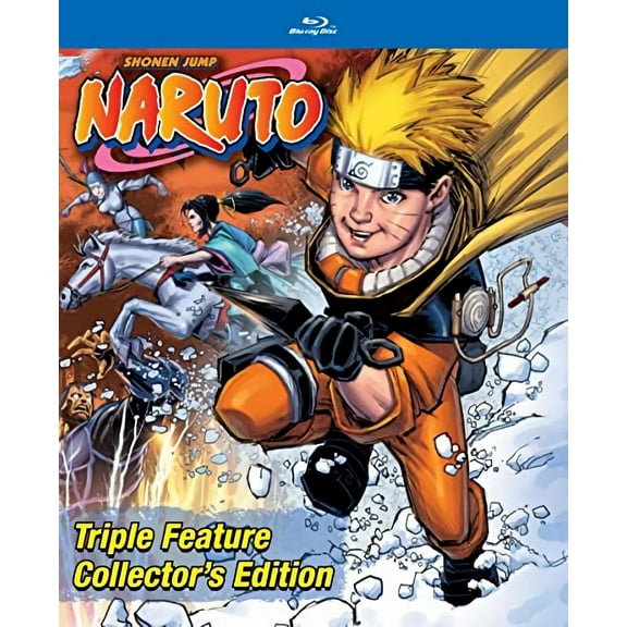 Naruto Triple Feature Collector's Edition (Steelbook/BD) [Blu-ray]