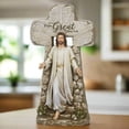 thumbnail image 2 of Roman 602007 Joseph Studio Jesus Rising Tomb Statue, 15-inch Height, White, 2 of 2