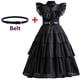 thumbnail image 4 of Vestido de malla de la película Wednesday Cosplay para niña, vestidos de fiesta, Disfraces de Halloween, 4-12 años, 4 of 4
