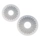 thumbnail image 3 of Juego de 2 piezas para hacer flores de cinta, decorativas, herramienta profesional para hacer 9 cm y 12 cm, 3 of 8