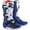 Blue/White/Red, variant on Alpinestars TECH 7S Off-Road Motocross Boot Black/Gray/White/Orange Size 4