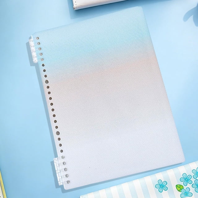 Cheapark B5 Detachable Loose Leaf Notebook Refillable Writing Journal Book Note Taking Study Work Back to School Flexible Multi-Use Notebook