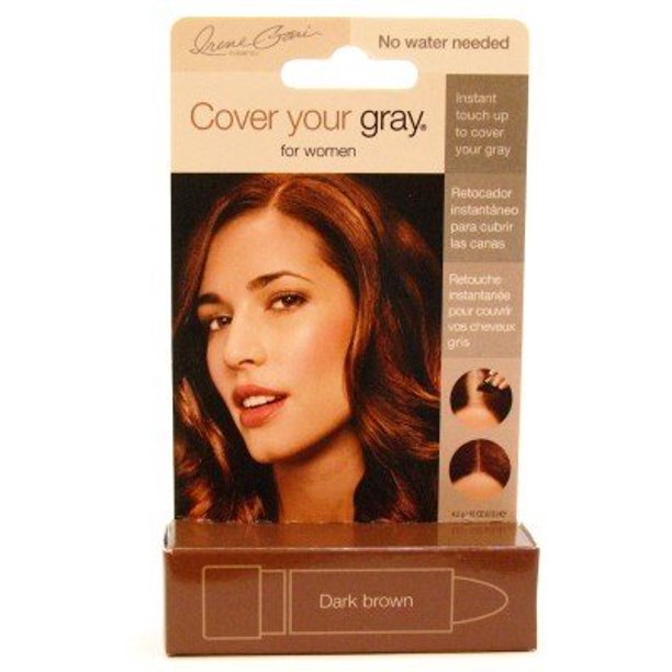 Cover Your Gray Hair Color TouchUp Stick Dark Brown (3Pack