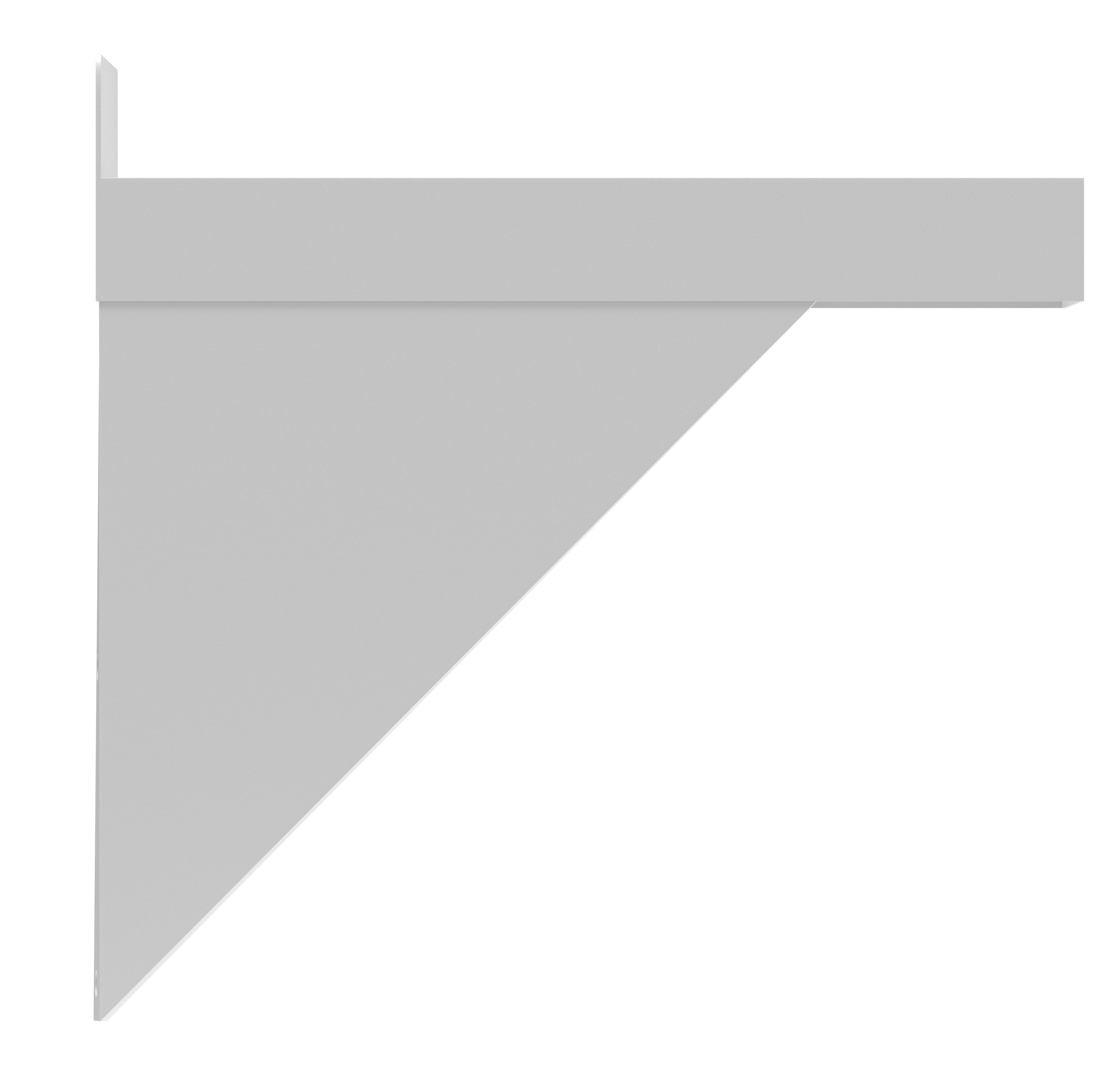 KoolMore 12" x 60" 18-Gauge Stainless-Steel Heavy Duty Wall Shelf