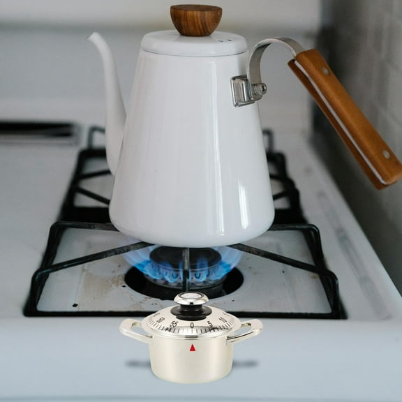 WHAMVOX  Countdown Clock Novelty Kitchen Timer Small Mechanical Student