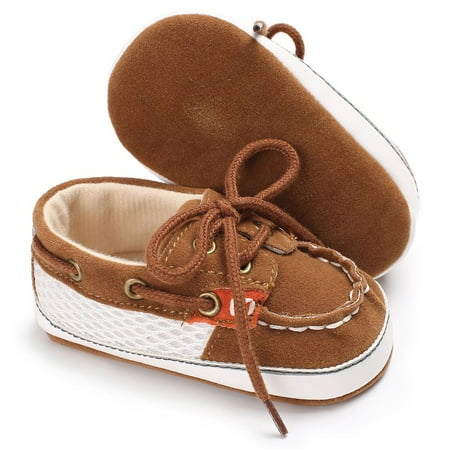 

Baby Boys Girls Canvas Boat Shoes Toddler Sneaker Soft Sole First Walkers Shoes