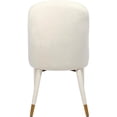thumbnail image 1 of Meridian Furniture Belle Dining Chair, Cream Velvet (Set of 2), 1 of 5