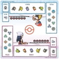 thumbnail image 1 of 600X600X2Mm PTCG Pixel Ptcg Board Game Card Battle Table Mat Double Battle Disk Battle Mat Anime Cards Gift Toys, 1 of 4