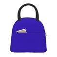 thumbnail image 1 of Disketp Darkblue Bolsa Térmica para Almuerzo, Lonchera con Abertura Amplia y Gran Capacidad, Organizador Reutilizable para Mujeres, Hombres y Adultos, 1 of 6