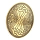 thumbnail image 3 of Brooch Pin,Vintage Style Alloy Clothes Brooch,Retro Metal Brooch Lapel Pin Medieval,Vintage Designed Cloak Shawl Pin Clothes Fastener,Men Oval Brooch Ornament Jewelry Accessories,Scarf Pin Hugo none, 3 of 10