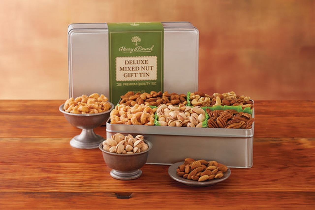 Deluxe Mixed Nuts Gift Tin