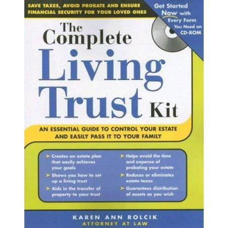Pre-Owned The Complete Living Trust Kit (Paperback) 1572485892 9781572485891