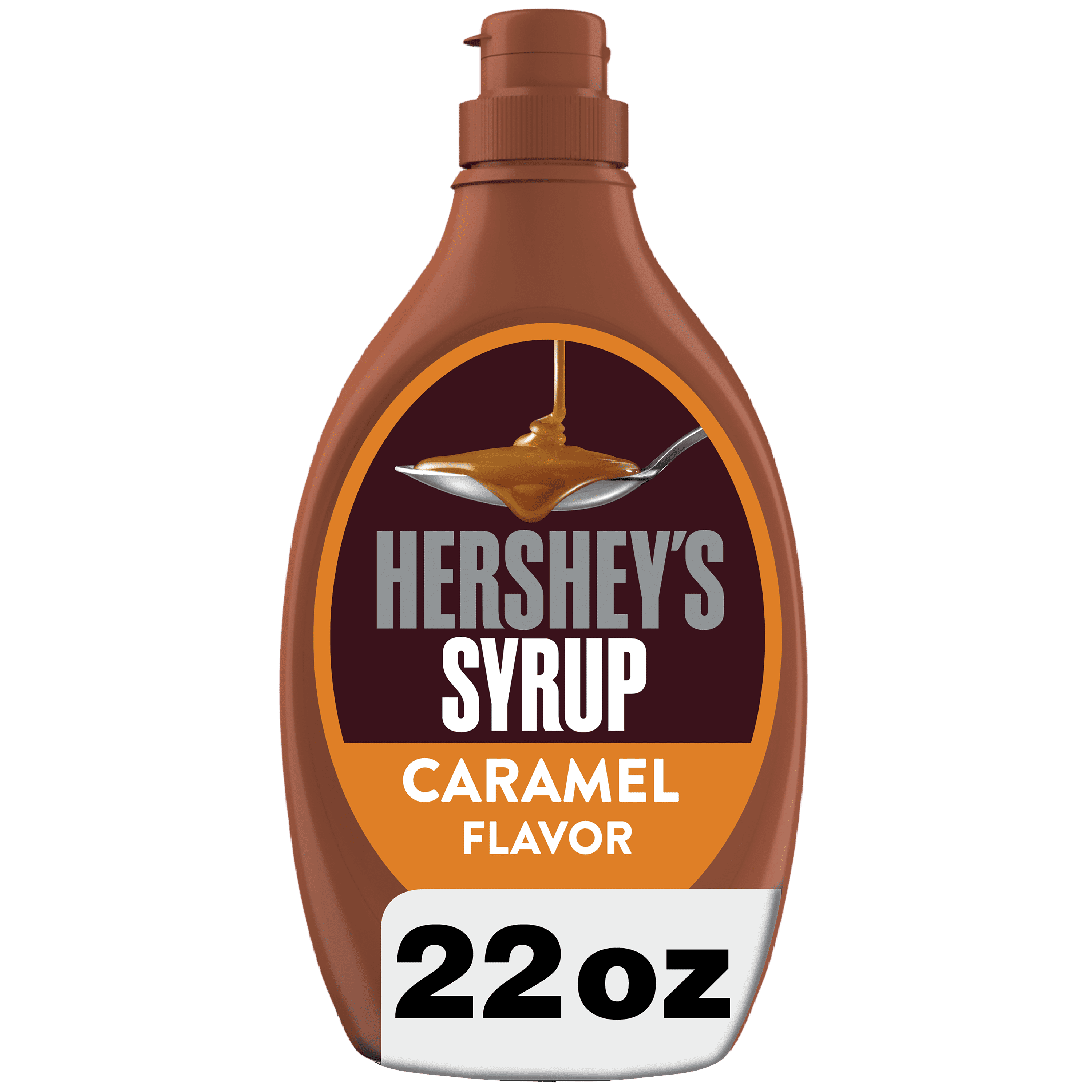 HERSHEY'S Indulgent Caramel Dessert Sauce, Fat Free, Gluten Free Syrup