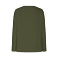 thumbnail image 5 of Easter Shirts for Women Women's Tops Casual Women's Fashion Fall Gradient Tops Long Sleeve Lace Trim V Neck Casual Shirts Basic Tees Loose fit Tunic Blouses Short Sleeve Shirts for Women Casual Boho, 5 of 5