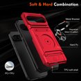 thumbnail image 7 of Fashion Case with Holder Stander Kickstand Drop Resistant Shockproof Case For Google Pixel 9 Pro XL (6.8inch), 7 of 7