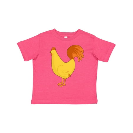 

Inktastic Cute Yellow Chicken Gift Toddler Boy or Toddler Girl T-Shirt