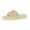 White-01, variant on Womens Furry Slippers Fluffy Plush Solid Color Simplicity Thick Bottom Open Toe Memory Foam Comfortable Non-Slip Warm Winter Indoor and Outdoor Slippers Pink