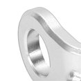 thumbnail image 4 of E-shaped bicycle buckle, aluminum alloy, polished plastic, lightweight design, bicycle hook, E-shaped buckle for Brompton, silver, 4 of 4