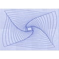 thumbnail image 1 of Ahgly Company Machine Washable Indoor Rectangle Transitional Lavender Blue Area Rugs, 5' x 7', 1 of 7