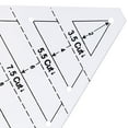 thumbnail image 4 of 60 Degree Equilateral Triangle Quilting Ruler for Quilting Paper Arts Craft, 4 of 8