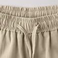thumbnail image 5 of TAGOLD Women Casual Pants Multi Color Shorts With Drawstring Waistband For Summer Daily Wear, 5 of 5