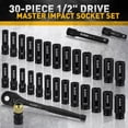 thumbnail image 4 of Juego de enchufes ELEAD 1/2 Drive Deep Impact 30 piezas SAE 3/8-1", 4 of 9