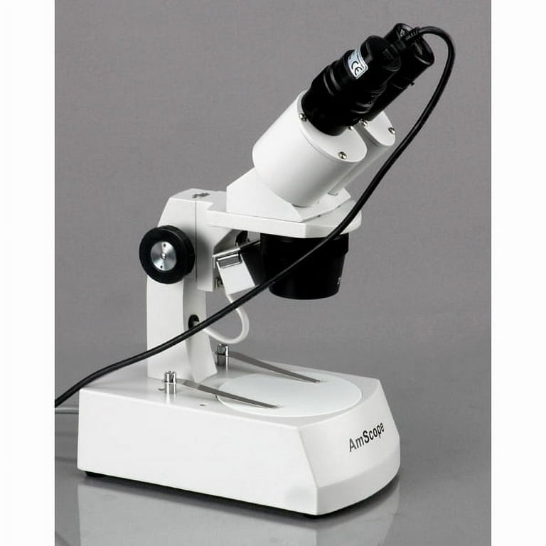 AmScope 20X-40X-80X Stereo Microscope with 2MP USB Camera New