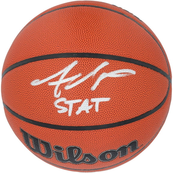 Amar'e Stoudemire New York Knicks Autographed Wilson Authentic Series Indoor/Outdoor Basketball wit "S.T.A.T." Inscription - Fanatics Authentic Certified