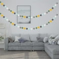 thumbnail image 5 of Christmas Felt Garlands,Happon 4 Pieces Felt Ball Garland, Christmas Pom Pom Garland Decorations Colorful Felt Christmas Garland, Christmas Garland Holiday Hanging Ornaments for Christmas Tree, 5 of 5