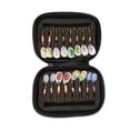 thumbnail image 2 of Señuelos de pesca artificial Cebos metálicos Dishhook Ganchos Clip Tamas reemplazables Accesorios Wobblers con bolsa de almacenamiento 16 piezas Inevent OD003638-00, 2 of 6