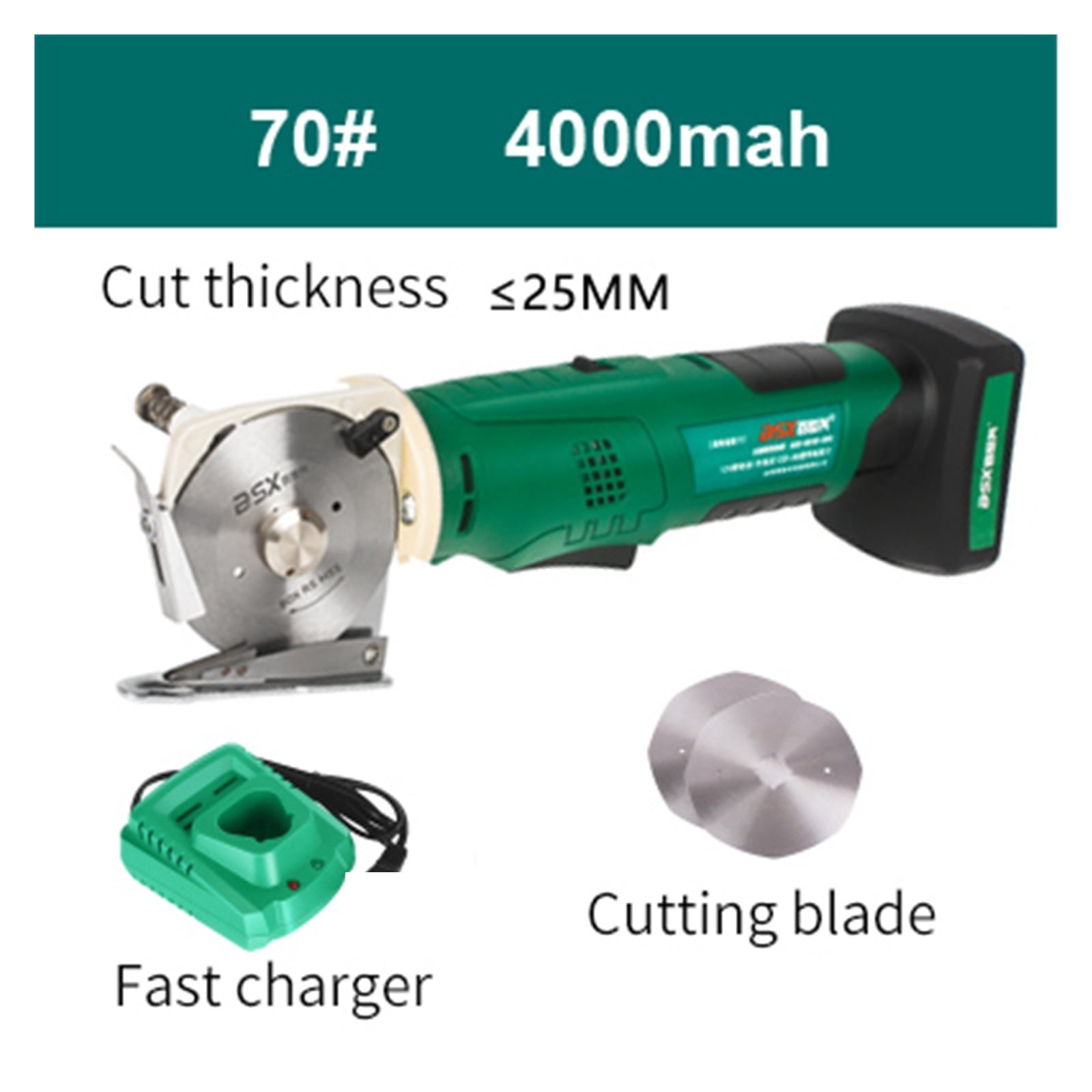 12V Lithium Battery Electric Scissors Fabric For Leather Cloth Cordless Electric Cutting Rechargeable Handheld Cutter Tool