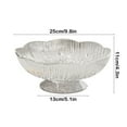 thumbnail image 3 of Pedestal Decorative Fruit Bowl for Kitchen Counter, Clear Large Storage Basket Organization for Display Produce, Snacks for Home, Table, Farmhouse(Clear), 3 of 6