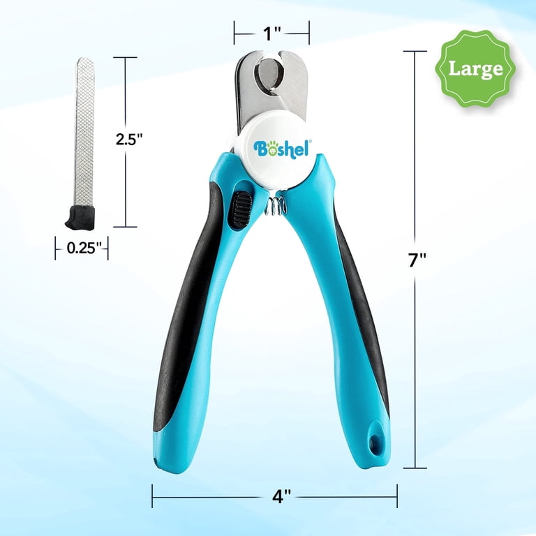 Boshel Large Dog Nail Clippers with Safety Guard & File photo 5