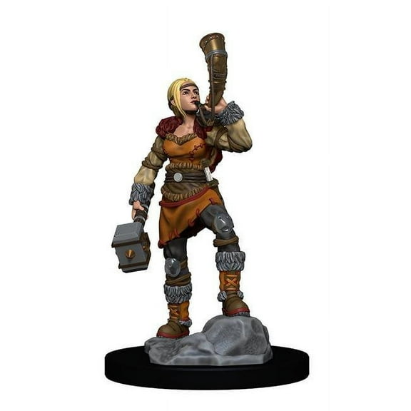 Dungeons & Dragons Nolzur`s Marvelous Unpainted Miniatures: W12 Female Human Barbarian