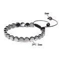 thumbnail image 1 of PPgejGEK Bracelet Magnétique en Pierre Noire Forme Santé Rétro Bracelet Tissé Offres Flash, 1 of 4