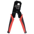 thumbnail image 3 of Yazoeia Crimping Pliers RJ Connector Crimper Multi Functional Crimp Tool for 8P 6P JL‑318 GY228-46358, 3 of 11