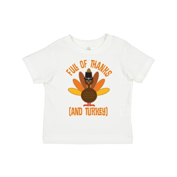 Inktastic Thanksgiving Dinner Holiday Turkey Boys or Girls Toddler T-Shirt