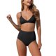 thumbnail image 2 of Trajes de baño para mujer, casuales y de moda, de color sólido, sin mangas, con abertura, para mujer, trajes de baño para mujer, trajes de baño para mujer, trajes de baño de moda playera para mujer, 2 of 6