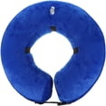 thumbnail image 1 of Pet Dog Leash -PVC Inflatable Recovery Collar Dog Pet Surgery Collar Collar (Blue), 1 of 8