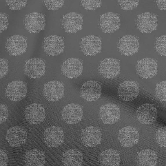 oneOone Cotton Poplin Twill Black Fabric Asian Block Sewing Fabric By The Yard Printed Diy Clothing Sewing Supplies 56 Inch Wide