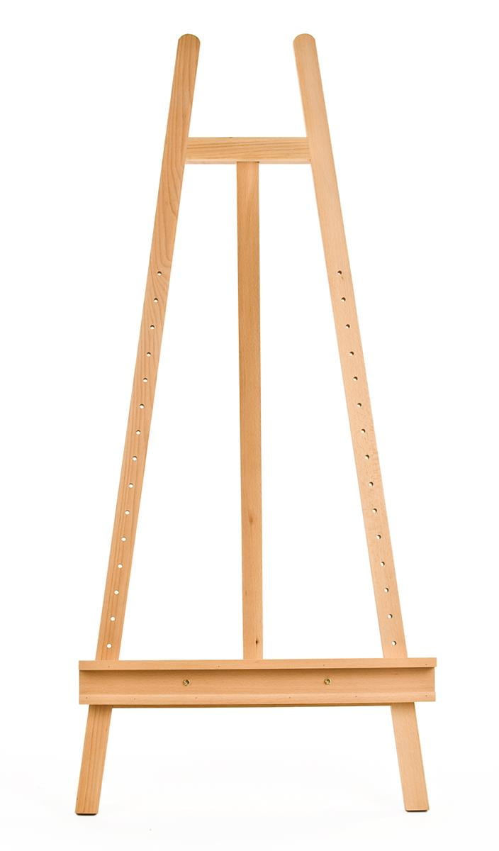 MEEDEN Wooden Easel Stand for Painting, Studio Easel with Artist Tray,  Beech Wood Art Easel for Adults, Holds Canvas up to 48 