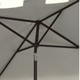 thumbnail image 4 of Safavieh Zimmerman 7.5ft Square Metal/Polyester Market Umbrella in White, 4 of 6
