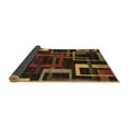 thumbnail image 2 of Ahgly Company Indoor Round Oriental Brown Modern Area Rugs, 6' Round, 2 of 4