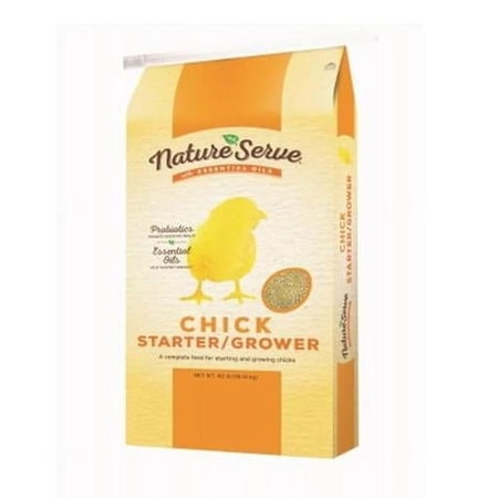 40 lbs NatureServe Chick Starter & Grower with Essential Oils